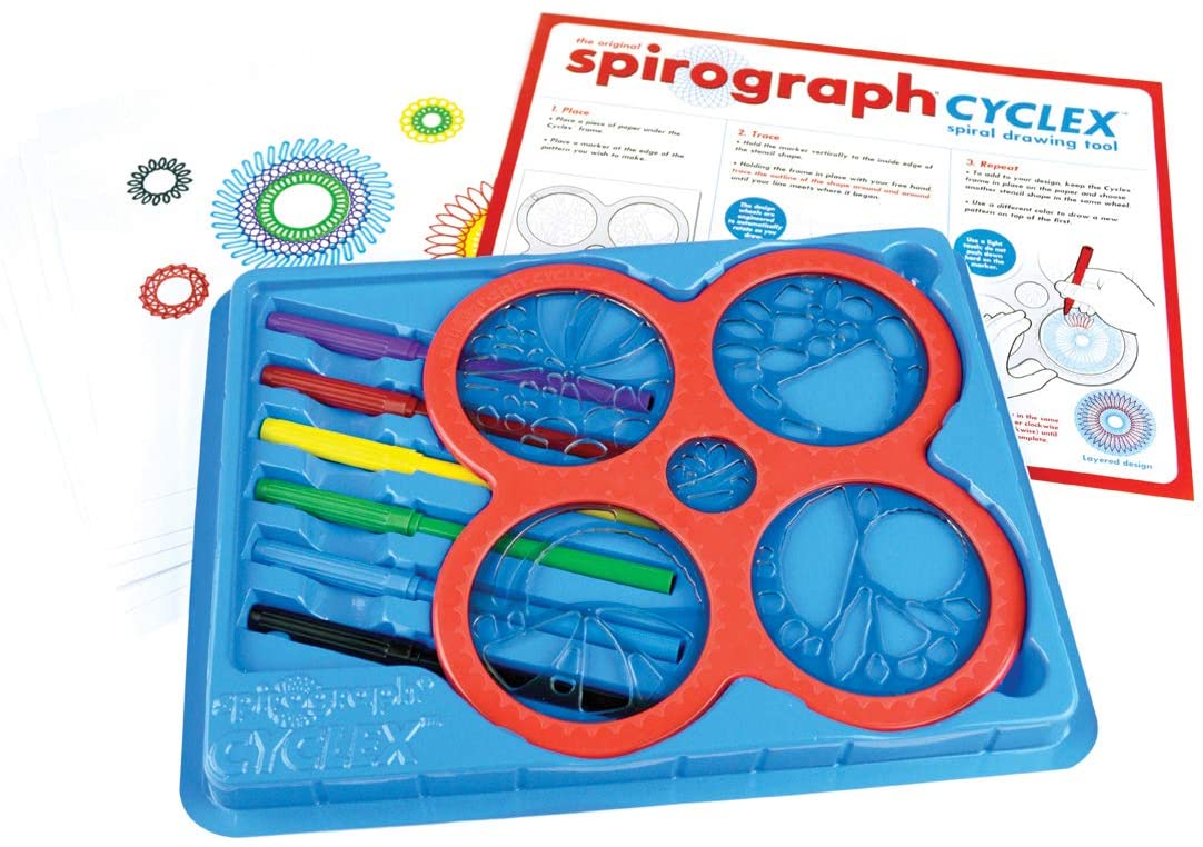 The Original Spriograph Cyclex Spiral Drawing Tool Spirograph