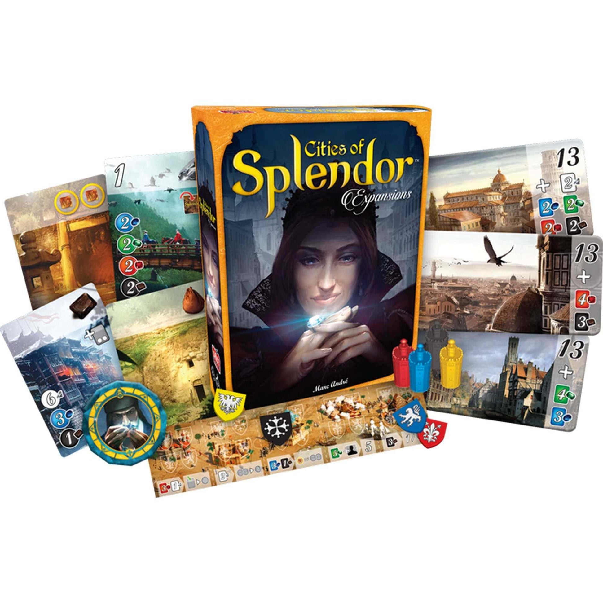 Splendor: Cities of Splendor (Expansion) Space Cowboys