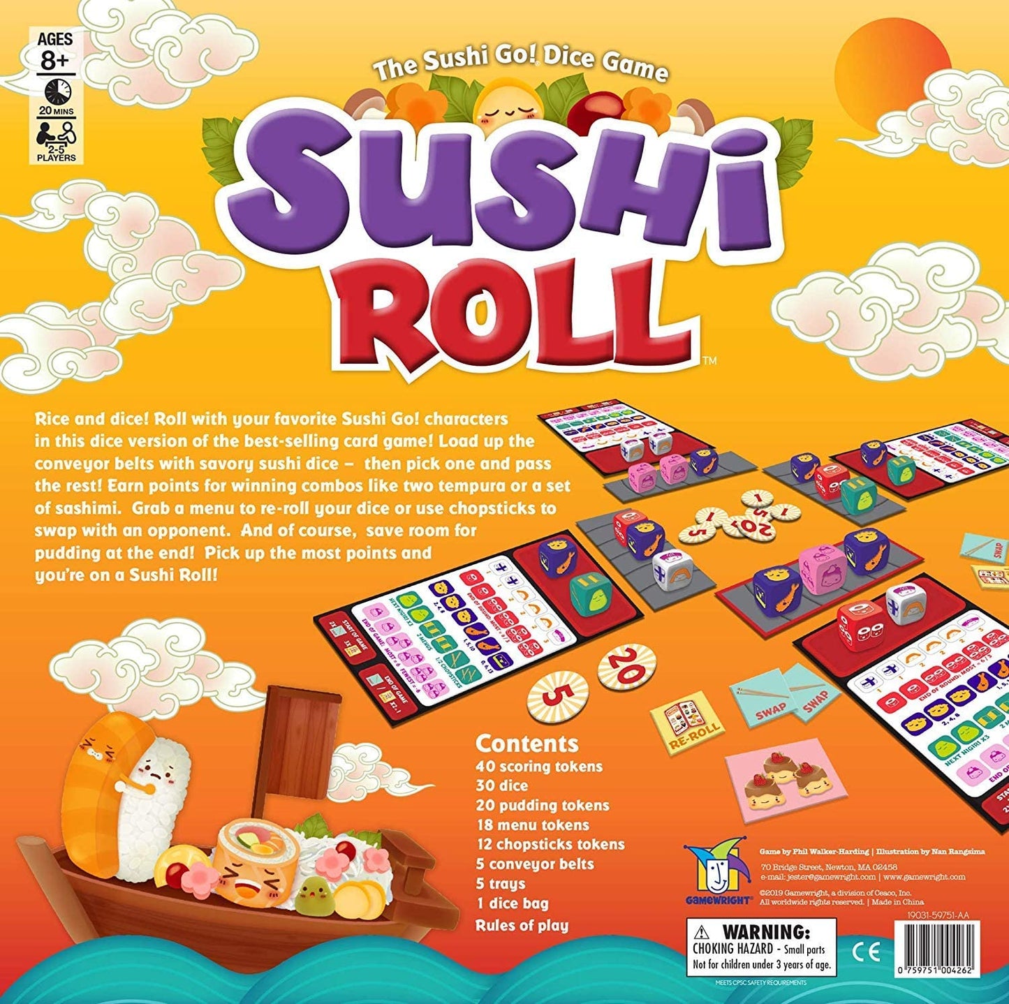 Sushi Roll Gamewright