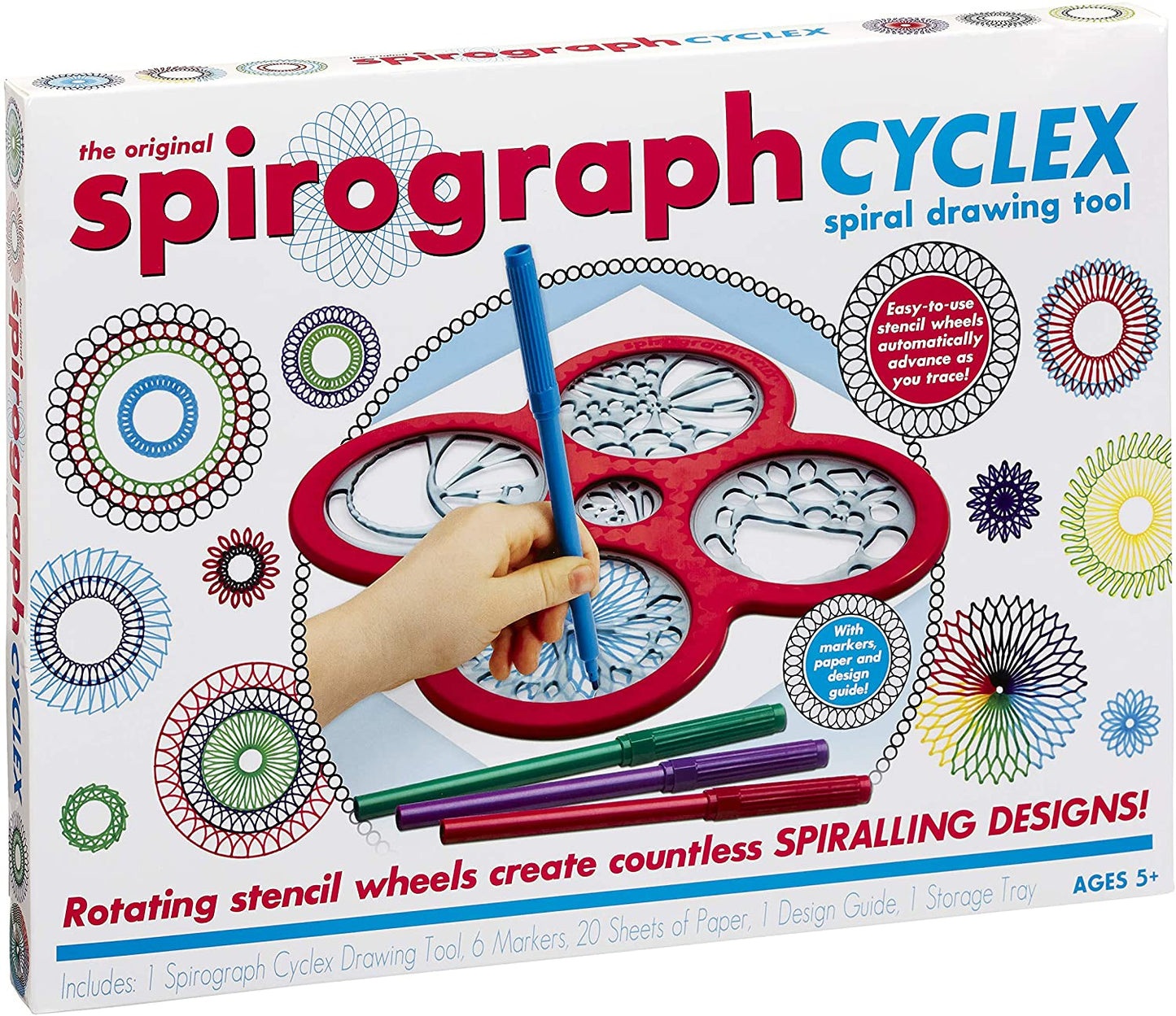 The Original Spriograph Cyclex Spiral Drawing Tool Spirograph