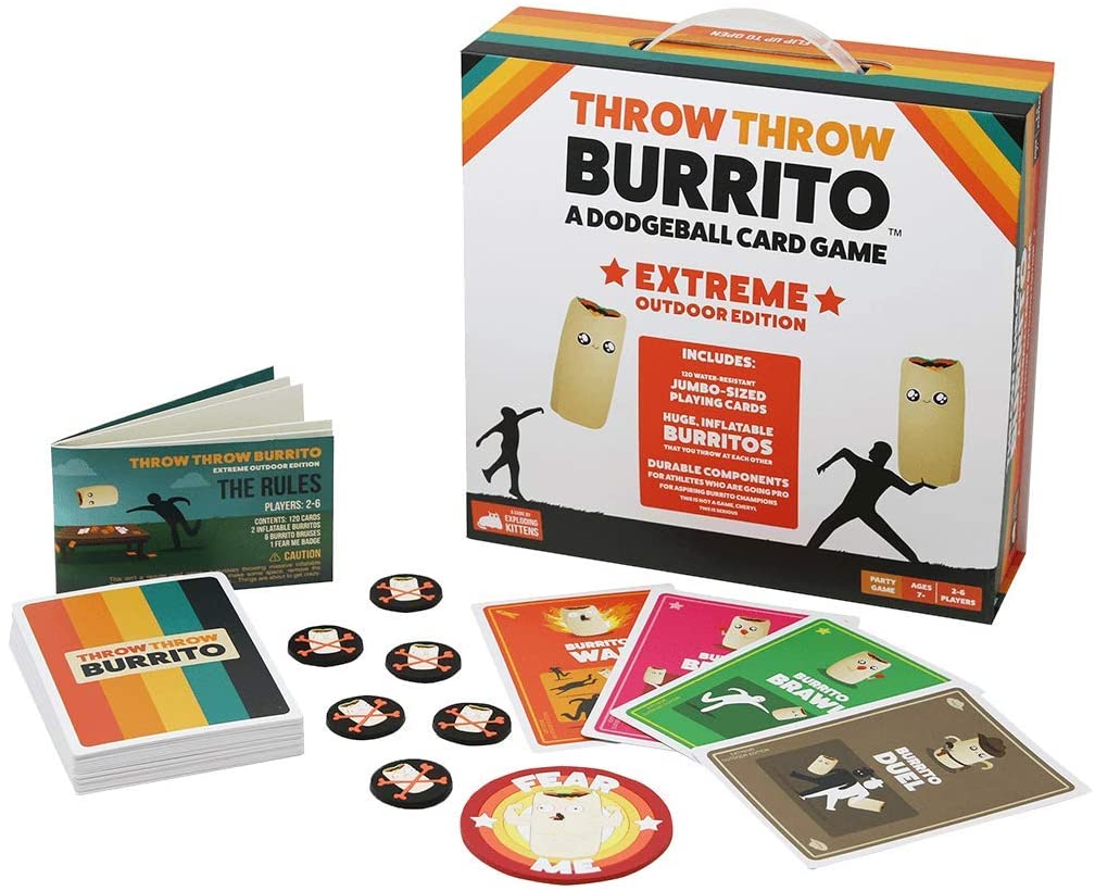 Throw Throw Burrito: Extreme Outdoor Edition Exploding Kittens