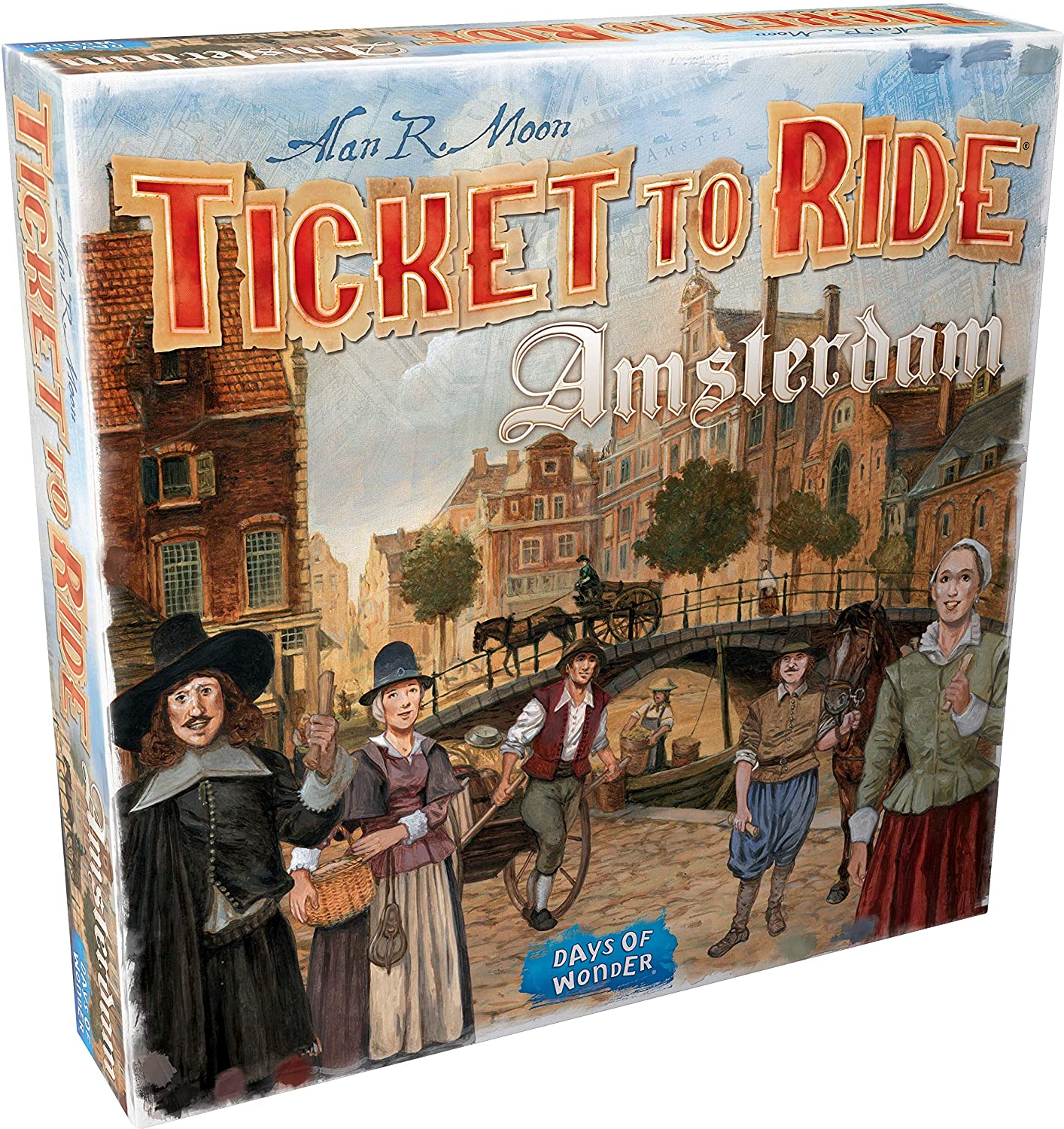 Ticket To Ride Amsterdam Days of Wonder