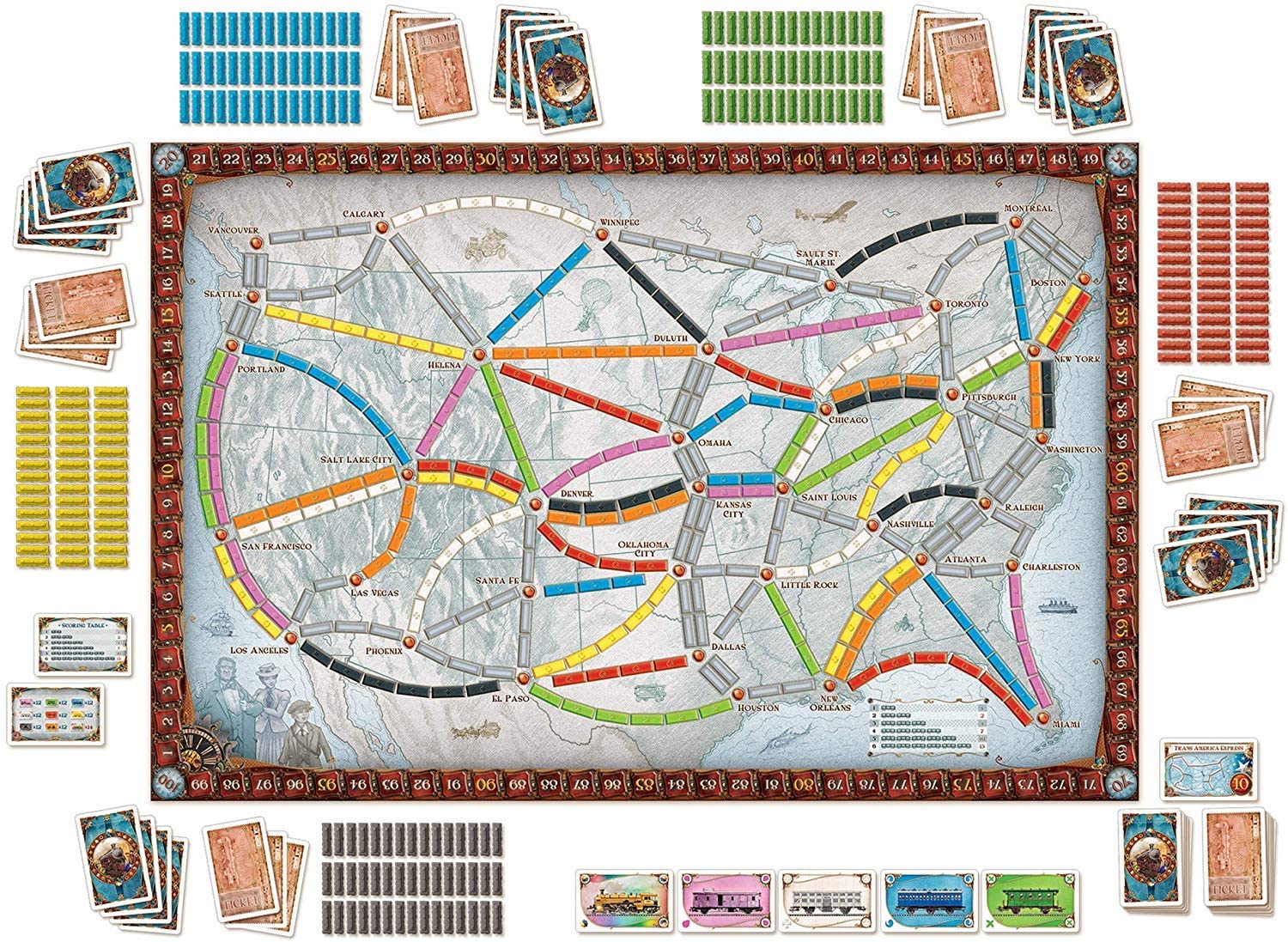 Ticket To Ride Days of Wonder