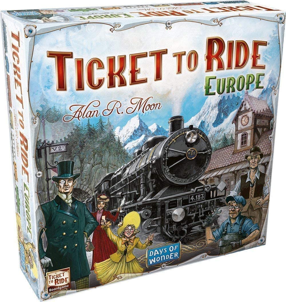 Ticket To Ride Europe Days of Wonder