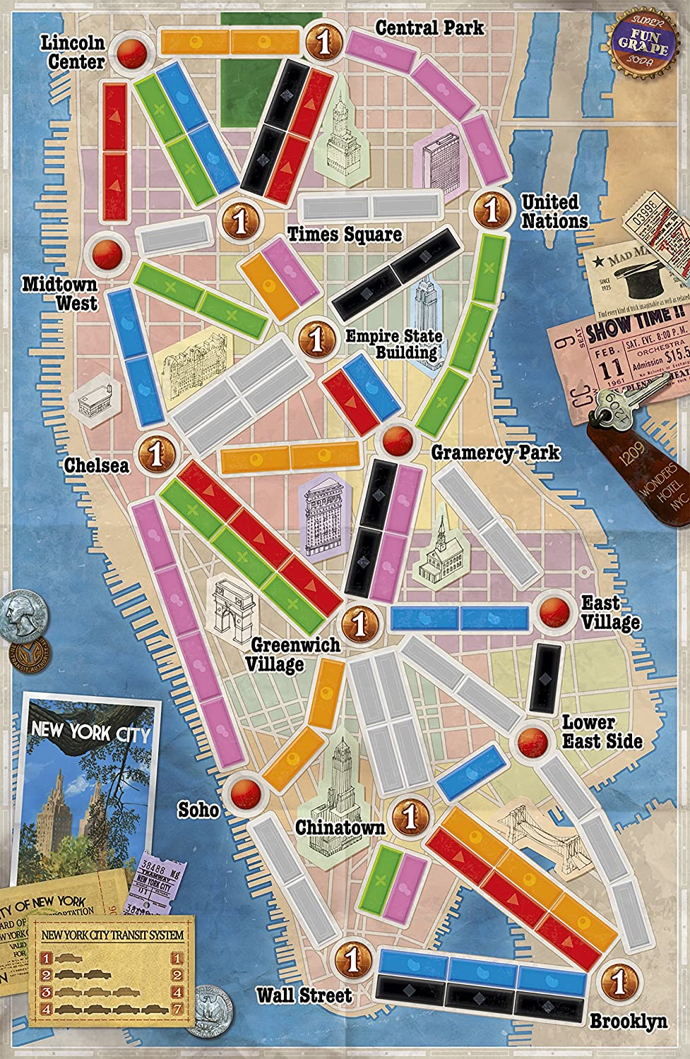 Ticket To Ride New York Days of Wonder