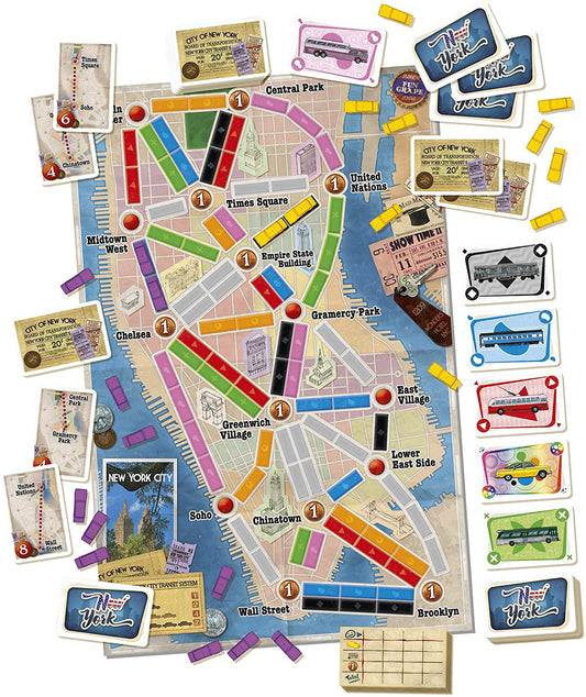 Ticket To Ride New York Days of Wonder