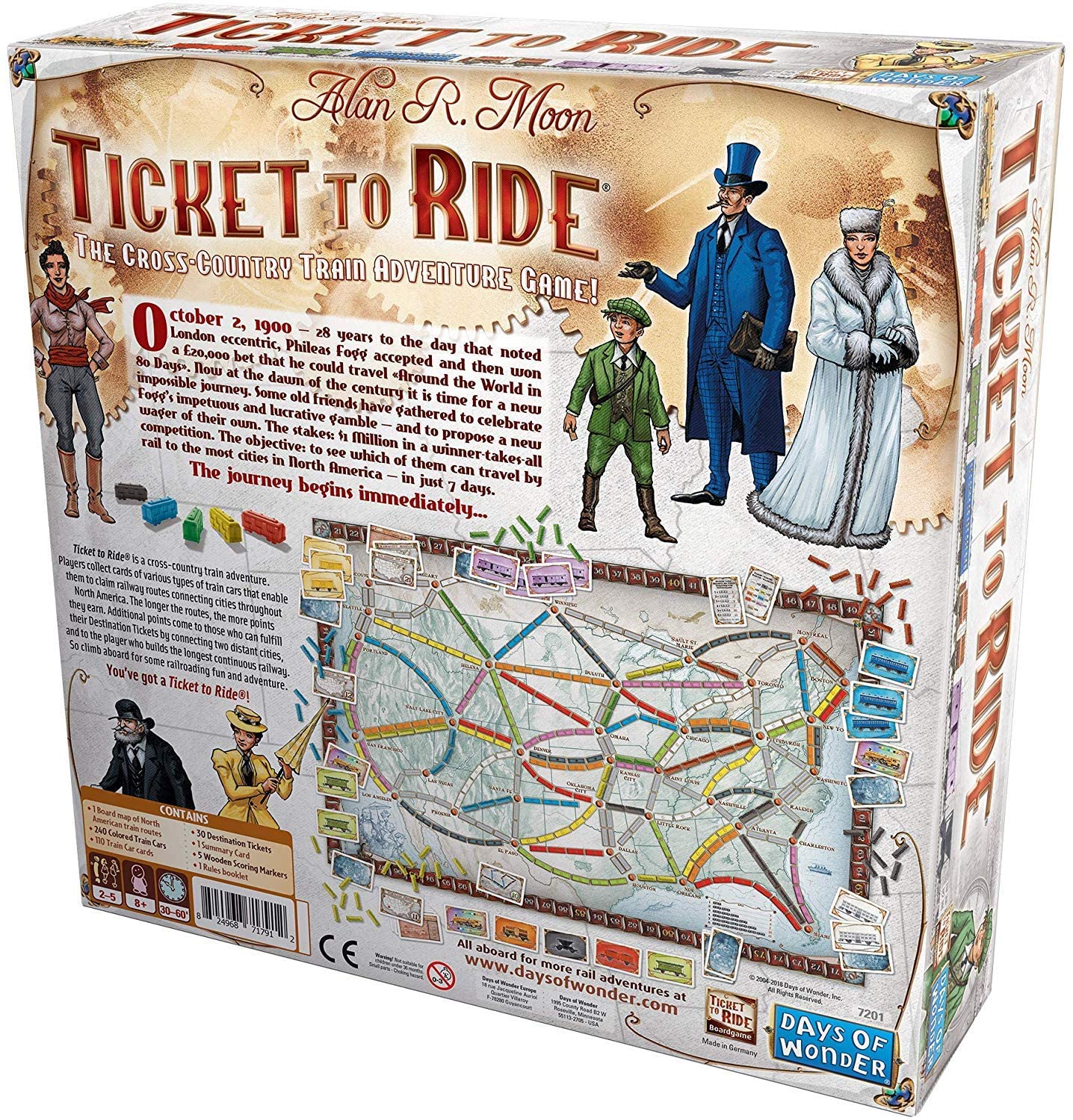 Ticket To Ride Days of Wonder